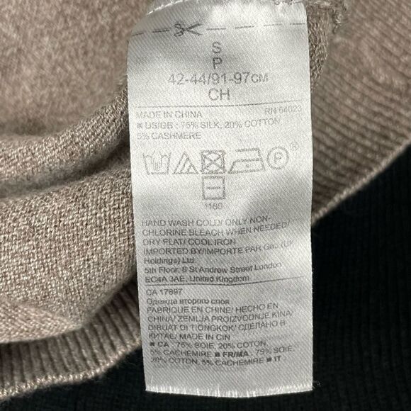 Banana Republic Luxury Silk & Cashmere Blend V-Neck Sweater - Mens SP - Picture 5 of 6